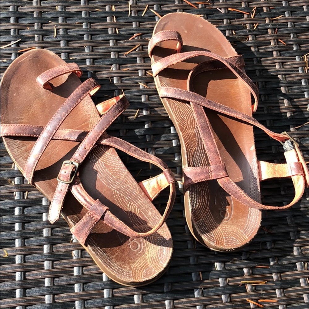 Chaco Dorra leather sandals
